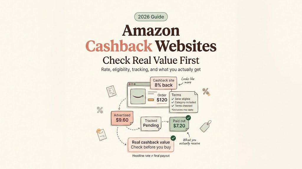 Learn how top amazon cashback websites evaluate terms, tracking, and actual rewards before you buy online.