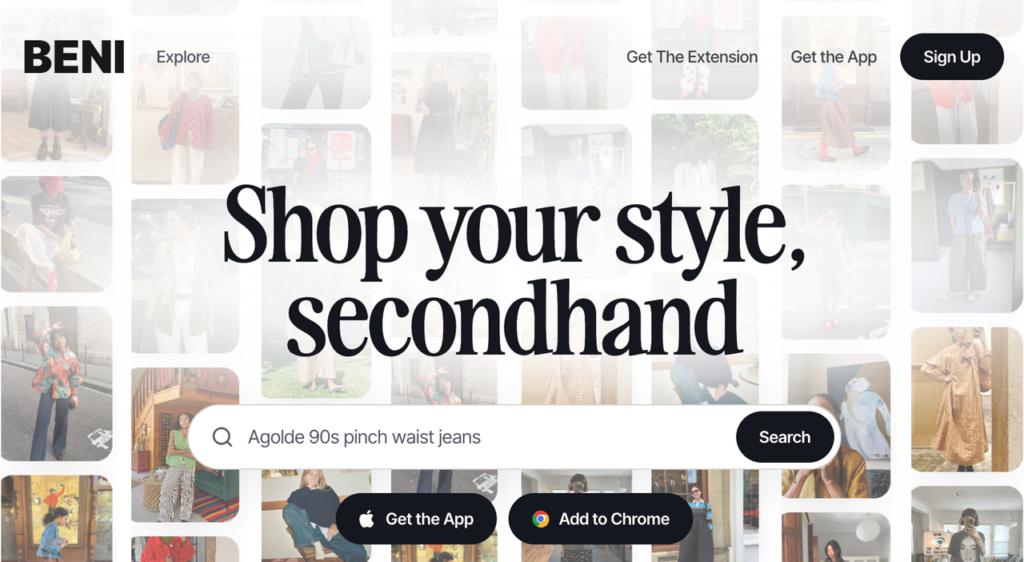 Explore secondhand fashion choices and style inspiration using an alternative to shopping apps like phia.